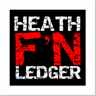 Heath F'N Ledger Posters and Art